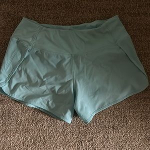Light blue athletic shorts